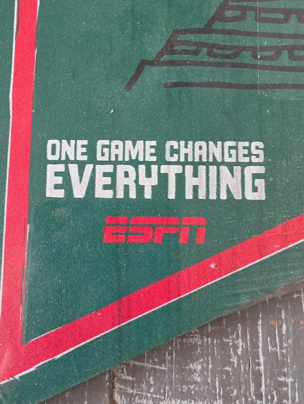 MEXICO World Cup Wood Sign, Retro-Style, ESPN, Wincraft, 2010, El Tri, FIFA